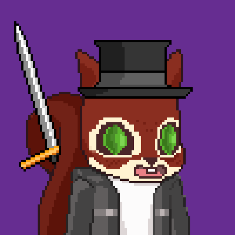 Pixel Squirrels #1493